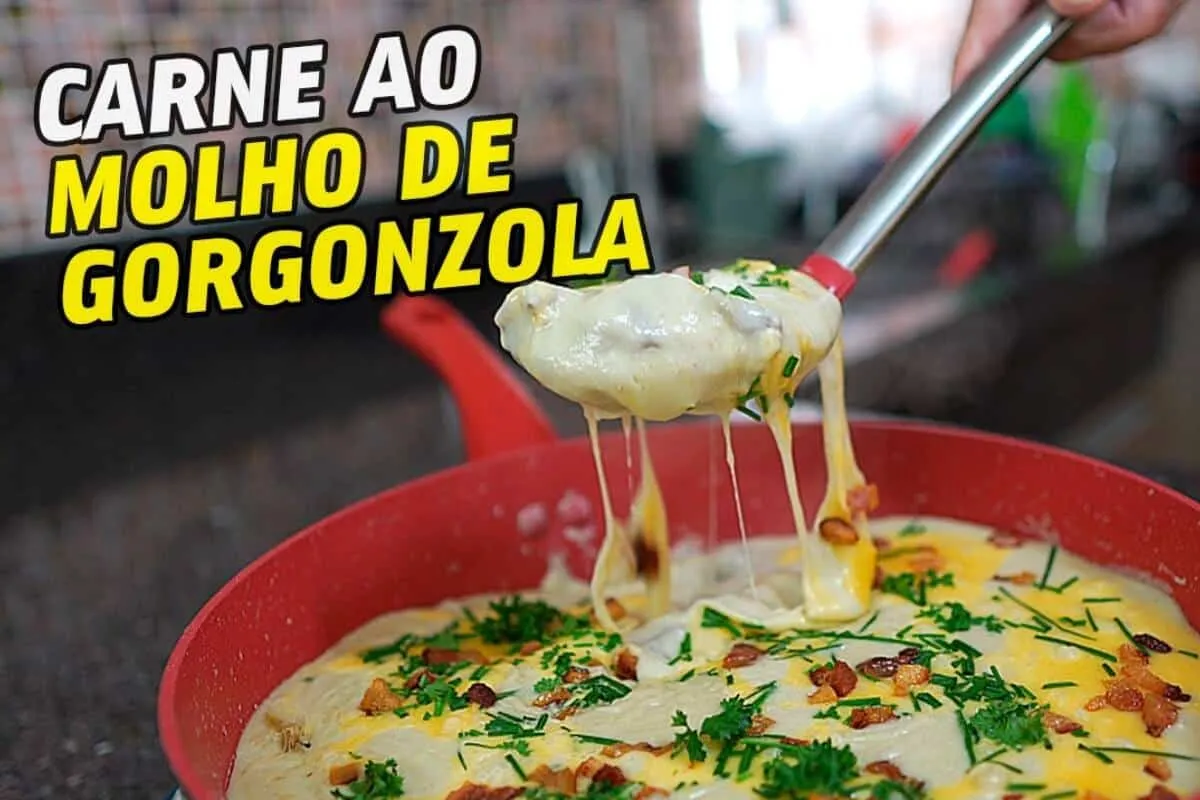 Carne com molho de gorgonzola: o prato especial que você procurava para o dia das mães