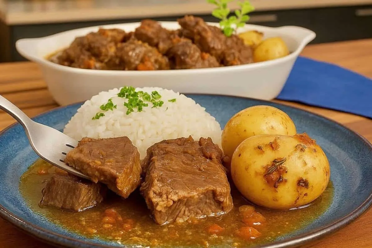 Carne de panela com batata: receita de mãe para a hora do seu almoço