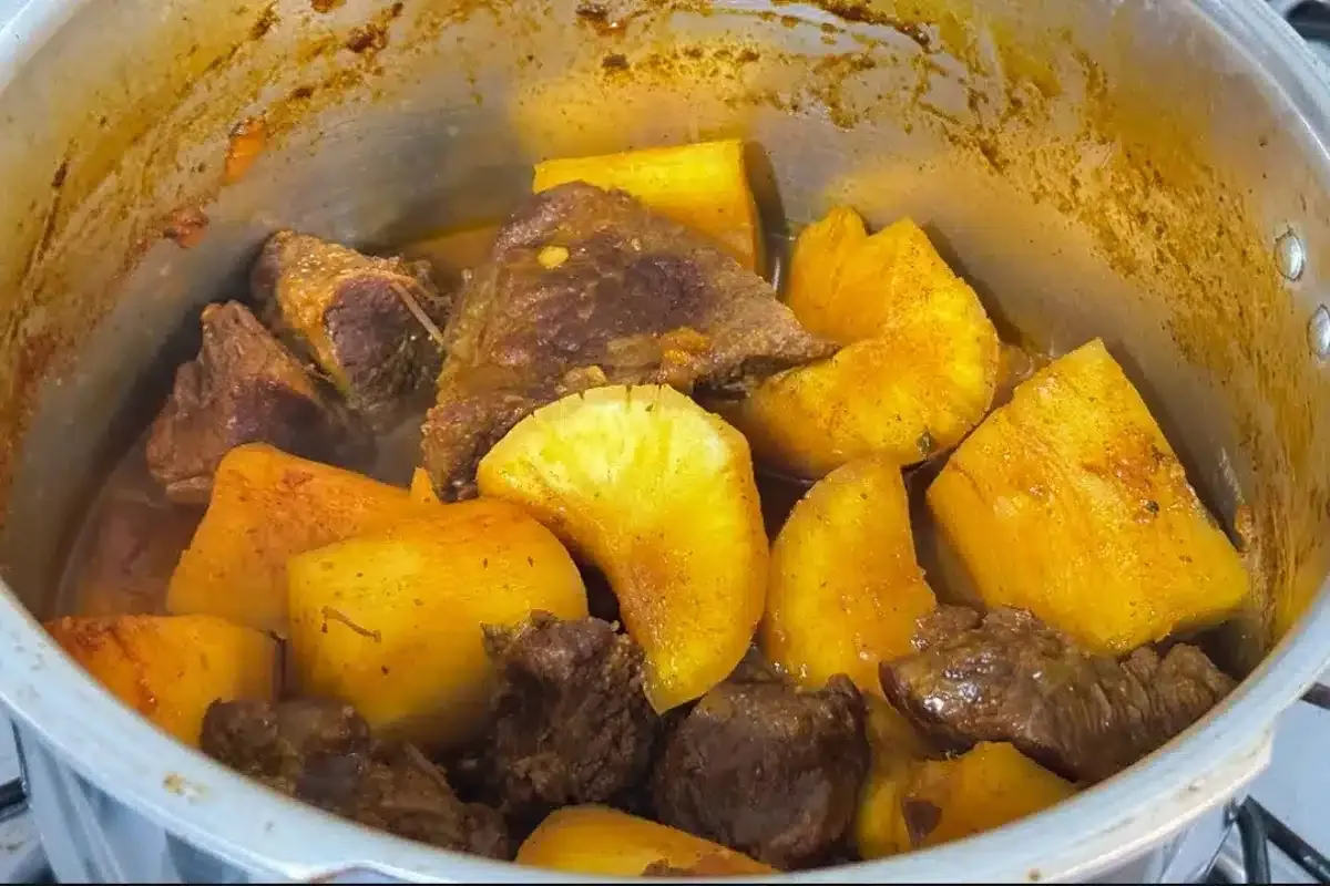 Carne de panela diferente que aprendi com a minha mãe e faço toda semana
