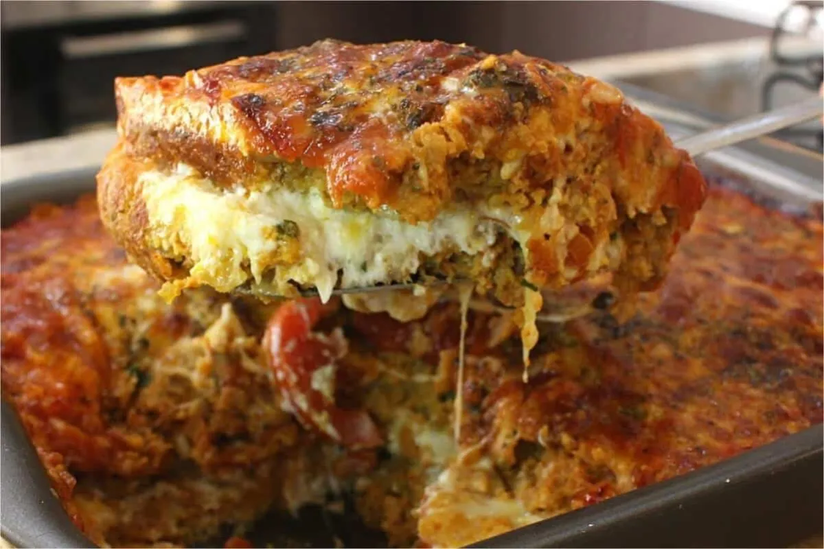 Carne moída no forno cremosa e muito bem temperadinha para fazer no fim de semana