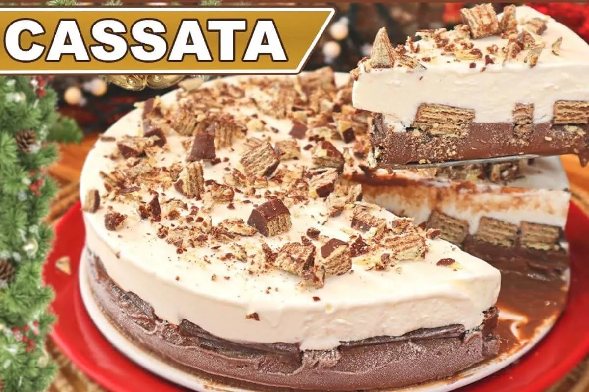 Cassata de natal a sobremesa que deixa todo mundo querendo aprender a receita com você