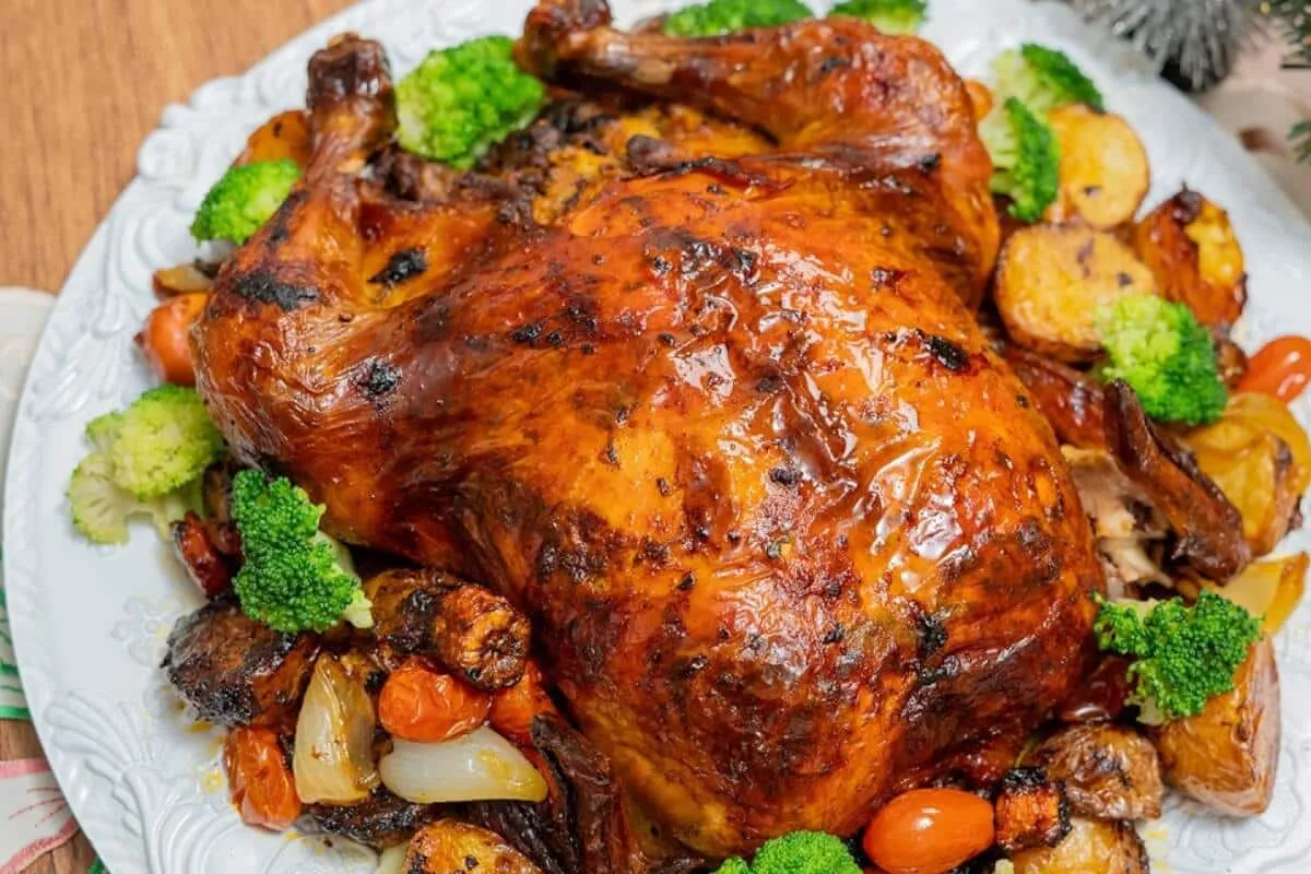 Chester de natal com um tempero delicioso que vai conquistar todos na sua ceia