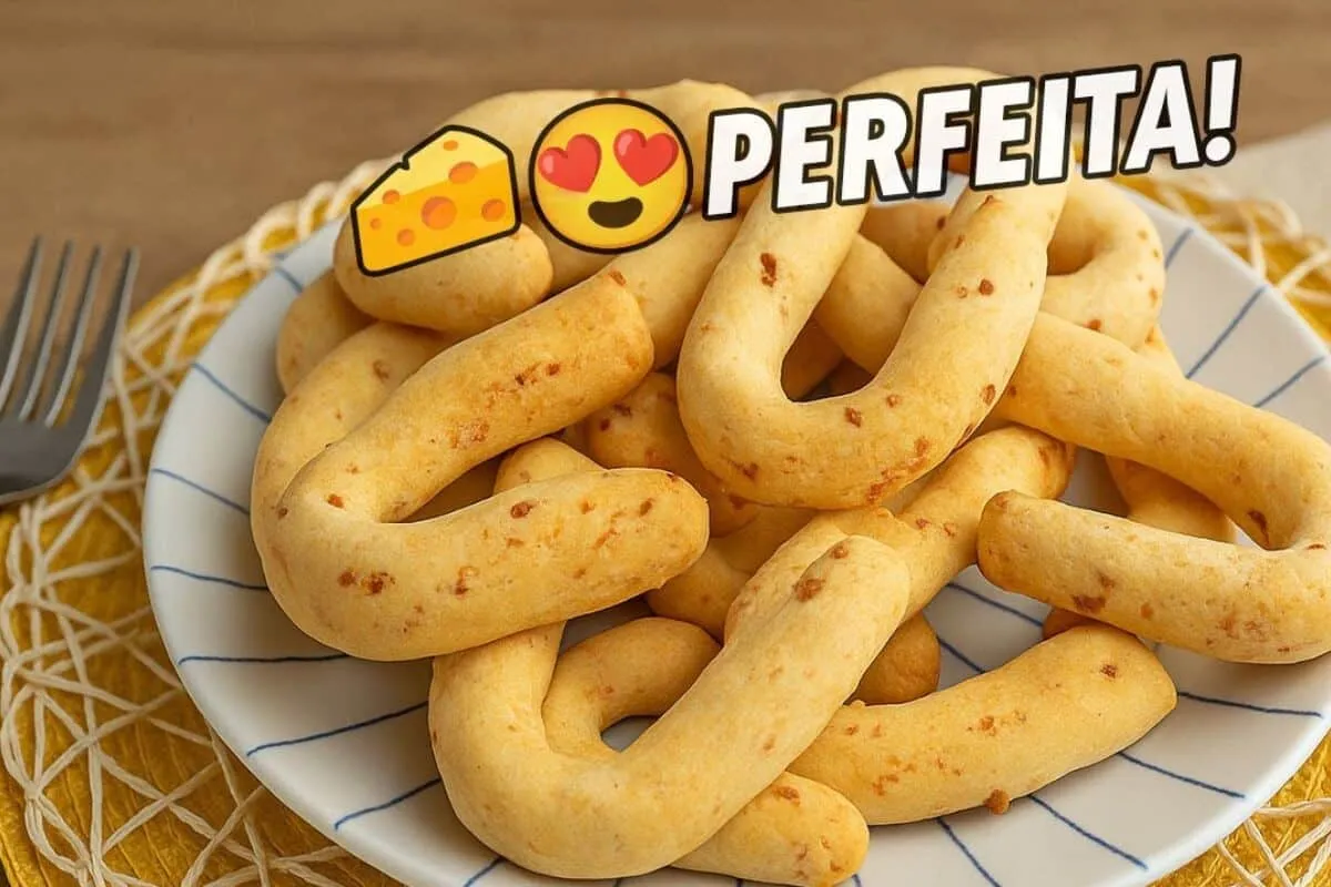 Chipa simples, um lanche maravilhoso, ideal para acompanhar aquele cafezinho passado na hora