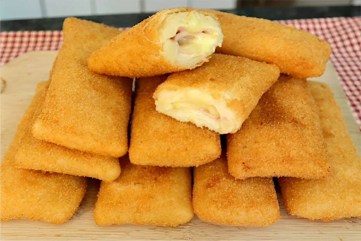 Cigarrete de presunto e queijo uma delícia bem simples e prática de preparar