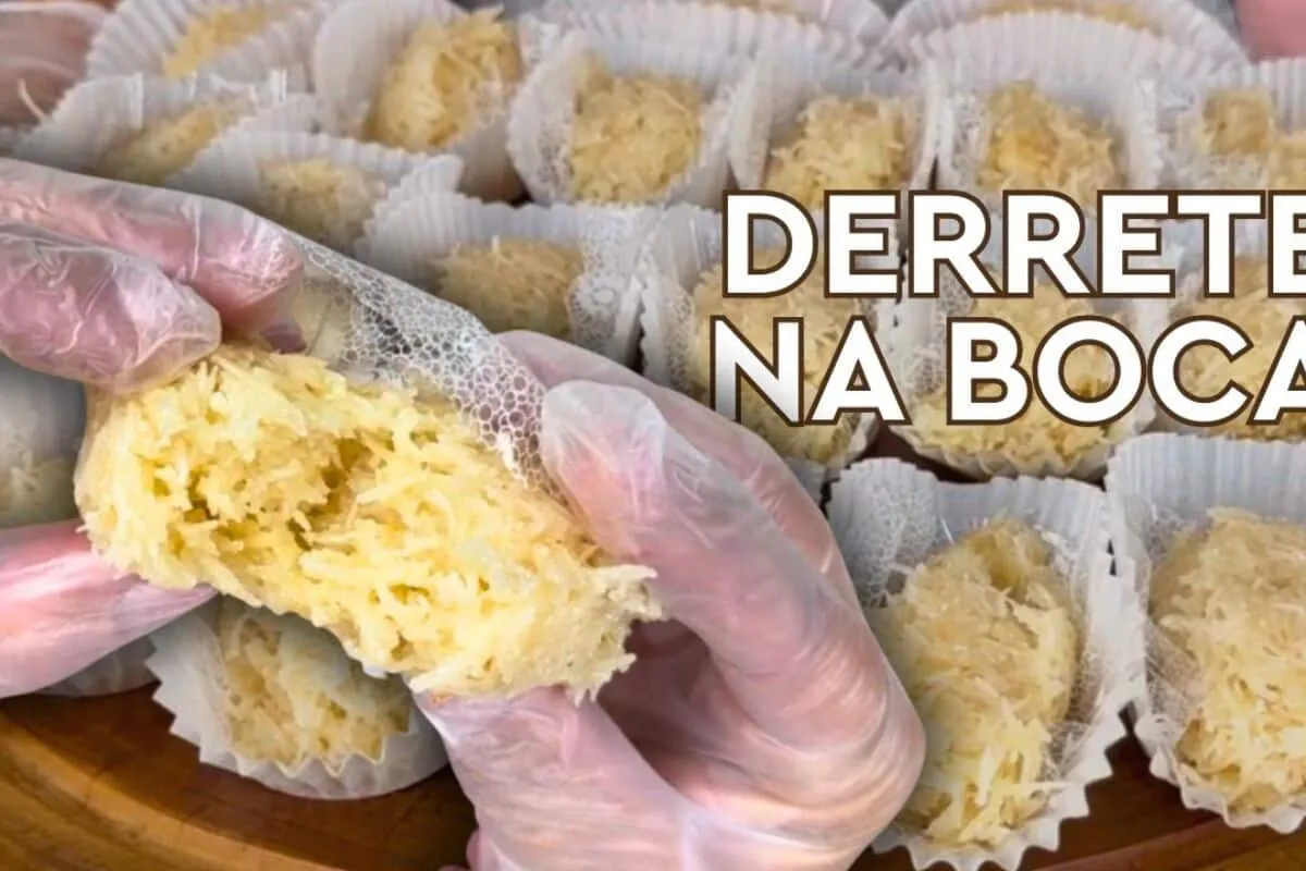 Cocada de leite condensado que derrete na boca, muito molhadinha e cremosa como você nunca viu