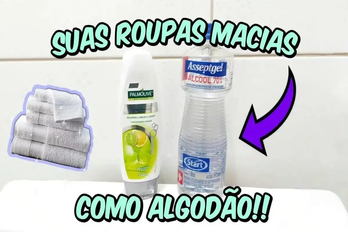 Como amaciar roupas e toalhas de um jeito super fácil que você nunca viu