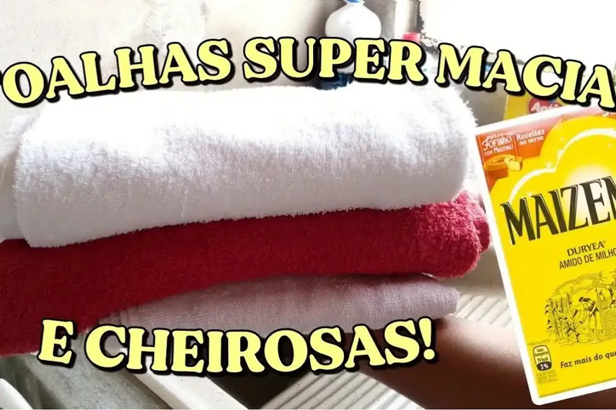 Como amaciar toalha branca e colorida: essa dica é melhor que amaciante e não deixa mau cheiro