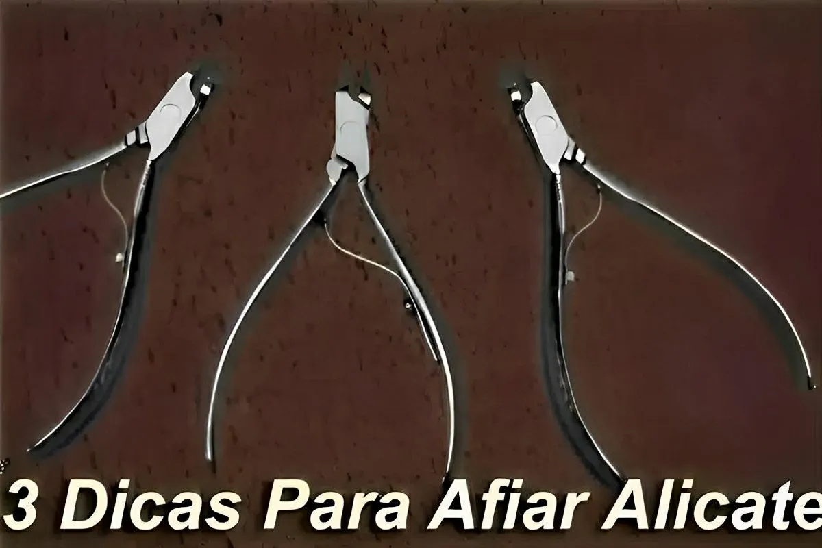 Como amolar alicates e deixá-los afiados como novos usando produtos que você tem em casa