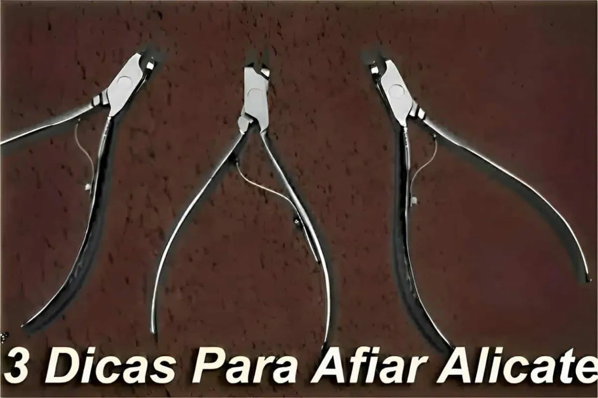 Como amolar alicates sem gasta nada utilizando produtos que você tem no armário