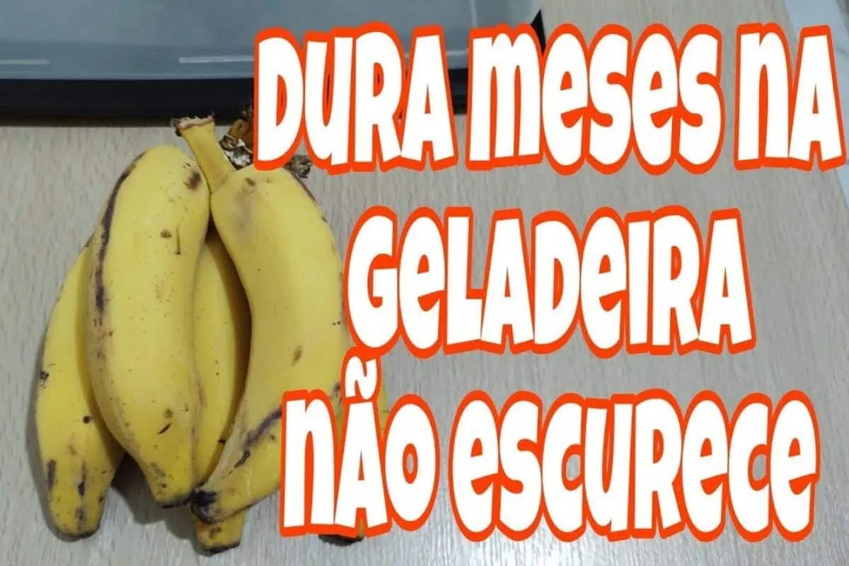 Como conservar banana madura de um jeito que não escurece nem fica desmanchando
