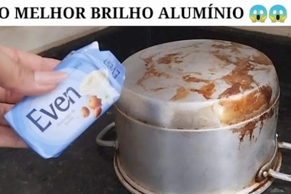 Como deixar alumínio brilhando: deixa panela manchada parecendo nova