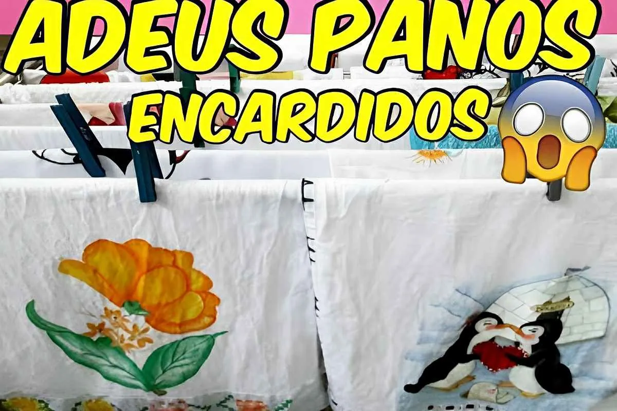 Como desencardir pano de prato com 3 ingredientes que você tem no armário