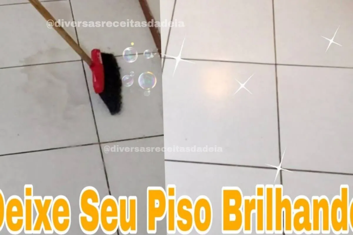 Como desencardir piso manchado: misturinha para dar brilho e tirar toda sujeira
