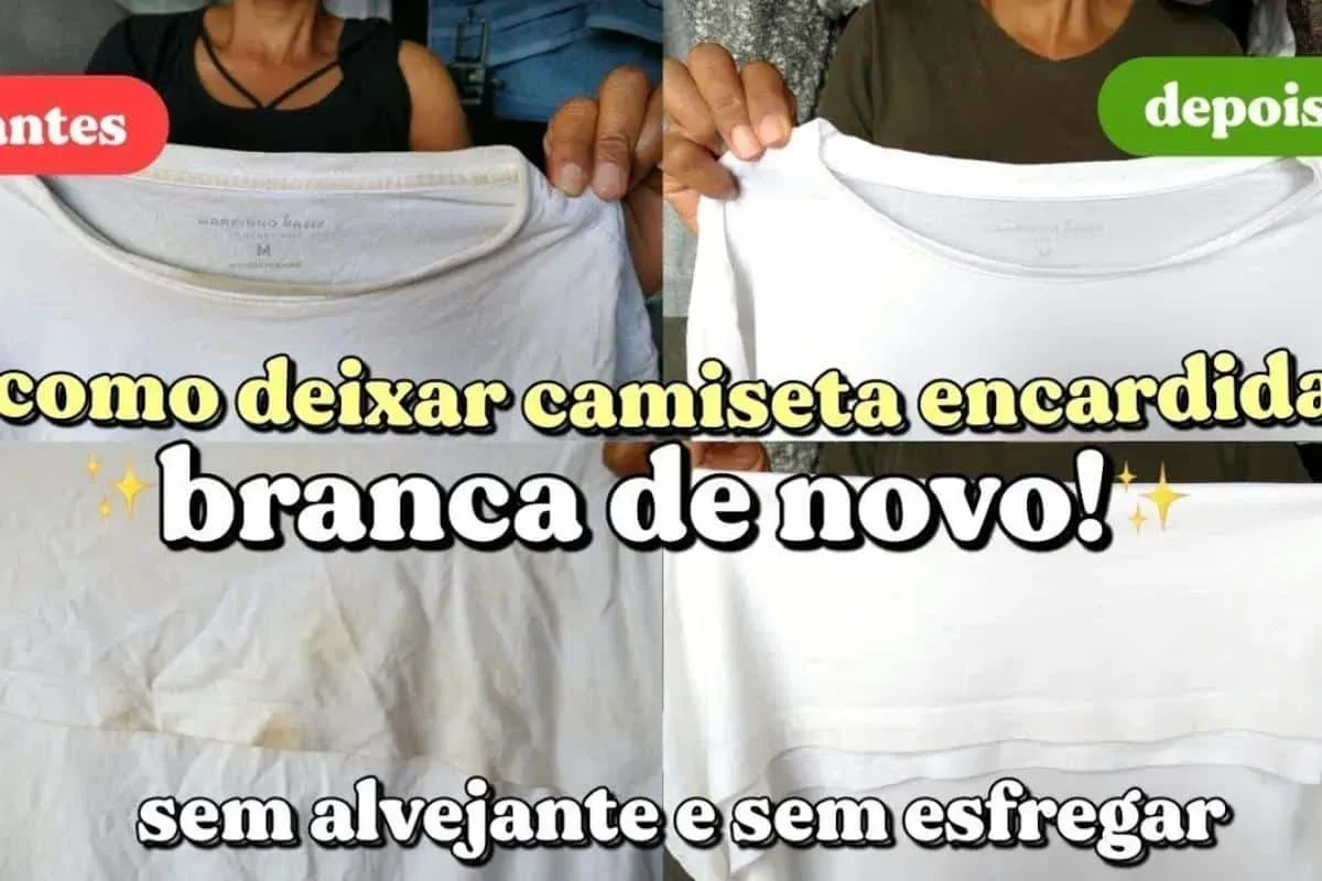Como desencardir roupa branca: tira qualquer tipo de mancha e encardido em poucos minutos