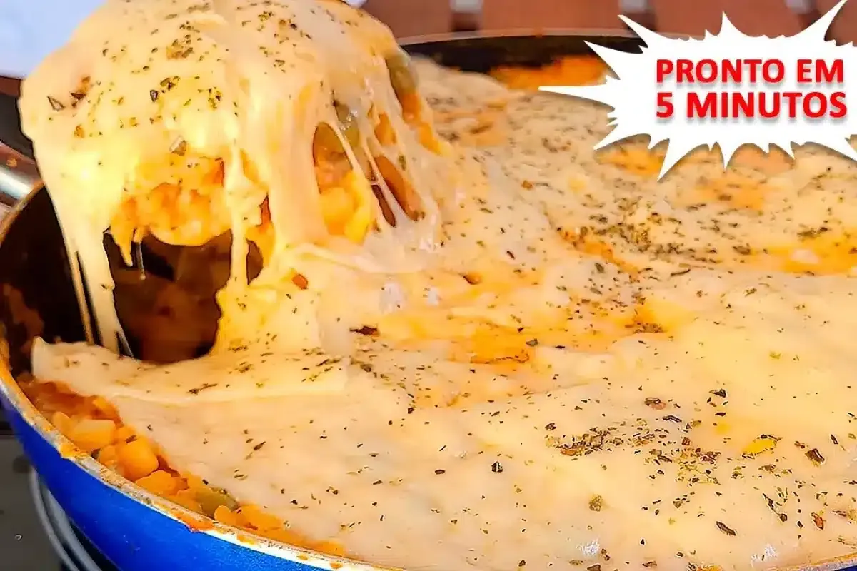 Como fazer almoço de preguiçoso na frigideira em só 5 minutos para facilitar sua rotina