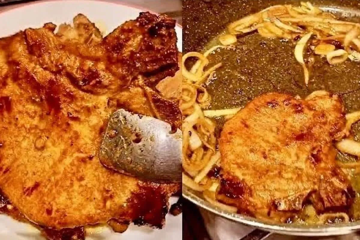 Como fazer bisteca de porco suculenta para o almoço que não fica engordurada