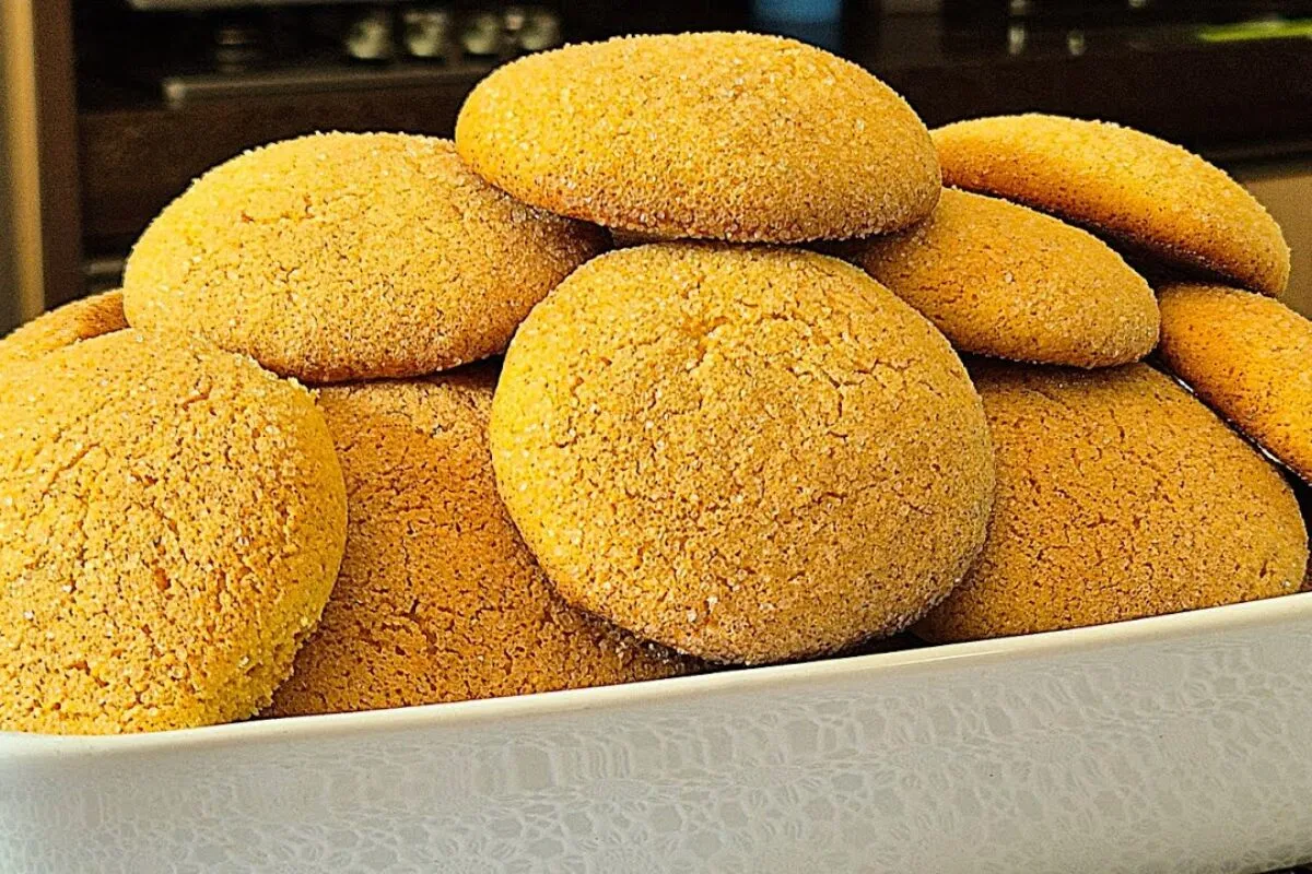 Como fazer bolacha caseira sem trigo que derrete na boca para o café da manhã