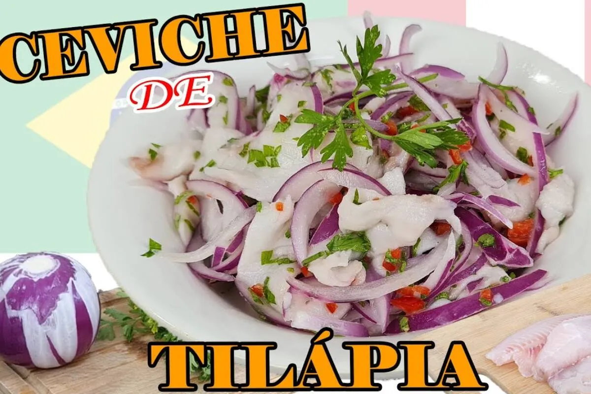 Como fazer ceviche de tilápia saboroso igual de restaurante japonês