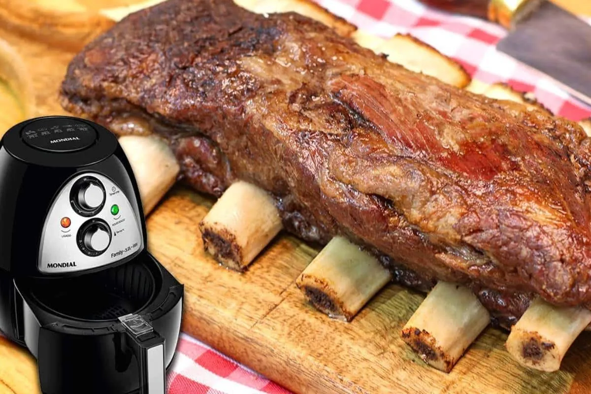Como fazer costela na air fryer que não resseca e fica uma delícia