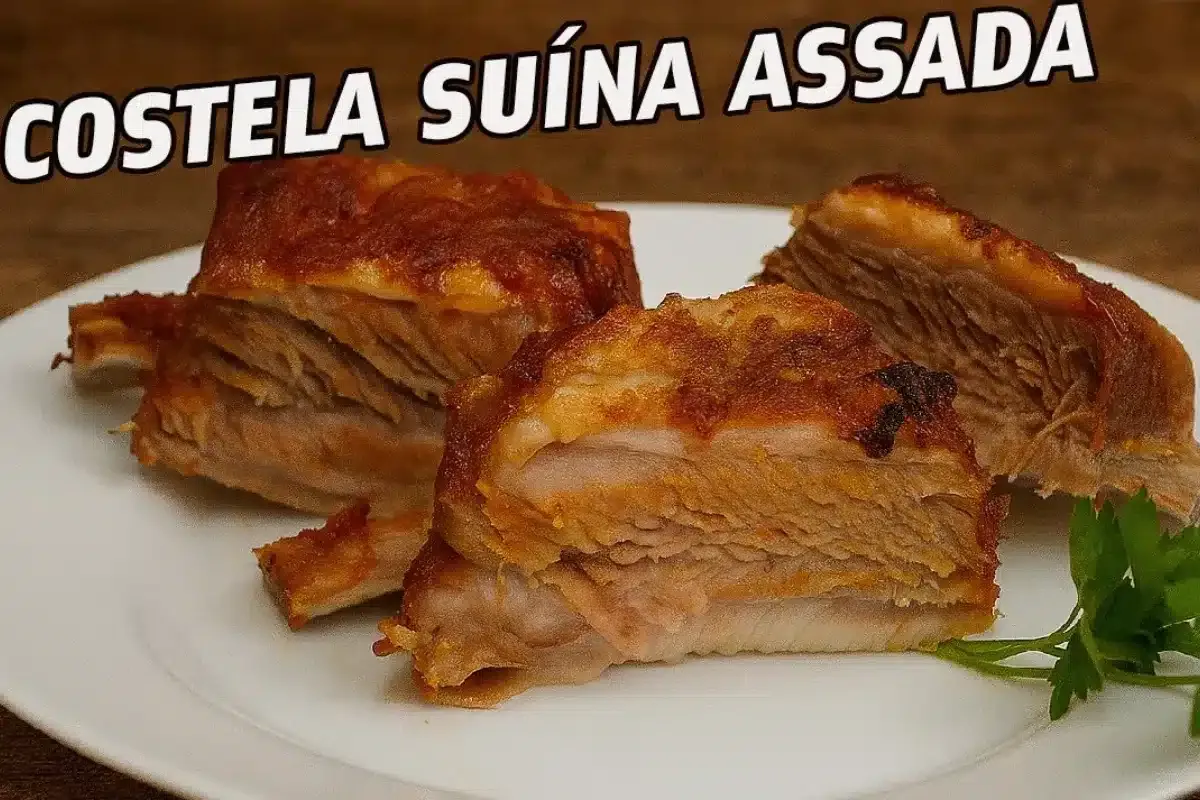 Como fazer costela suína assada muito saborosa e suculenta para seu almoço de domingo