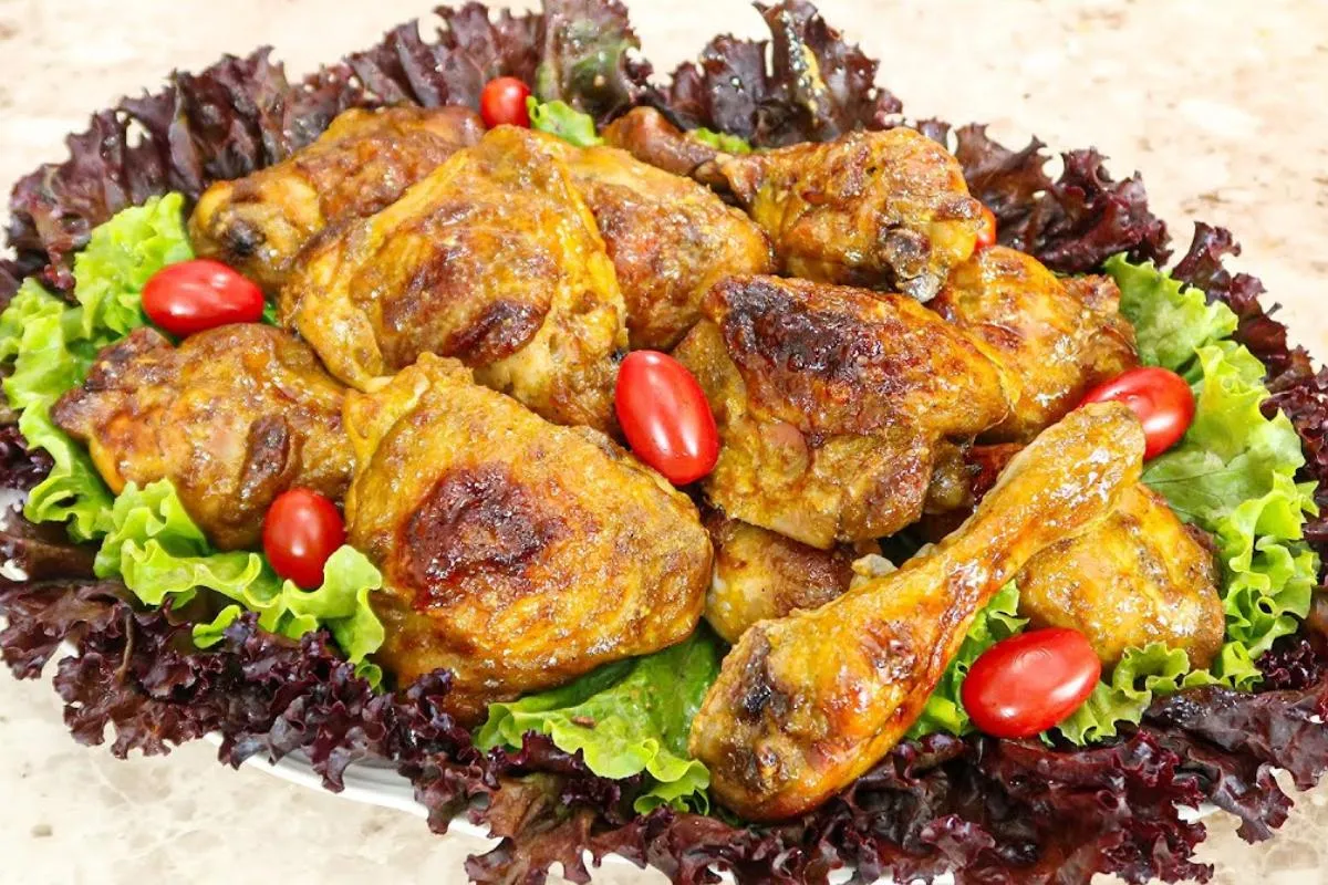 Como fazer frango assado para o natal de um jeito fácil e que fica maravilhoso