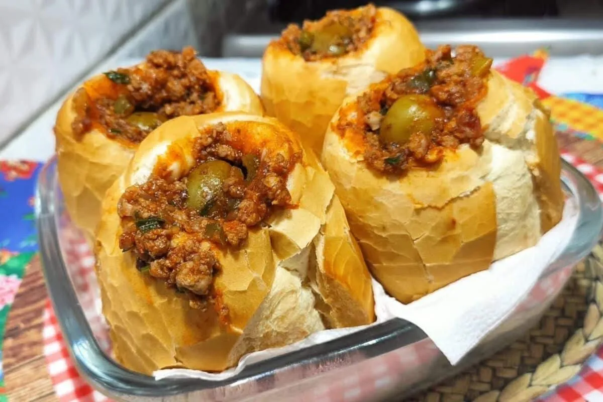 Como fazer lanche buraco quente com pão francês cheio de sabor