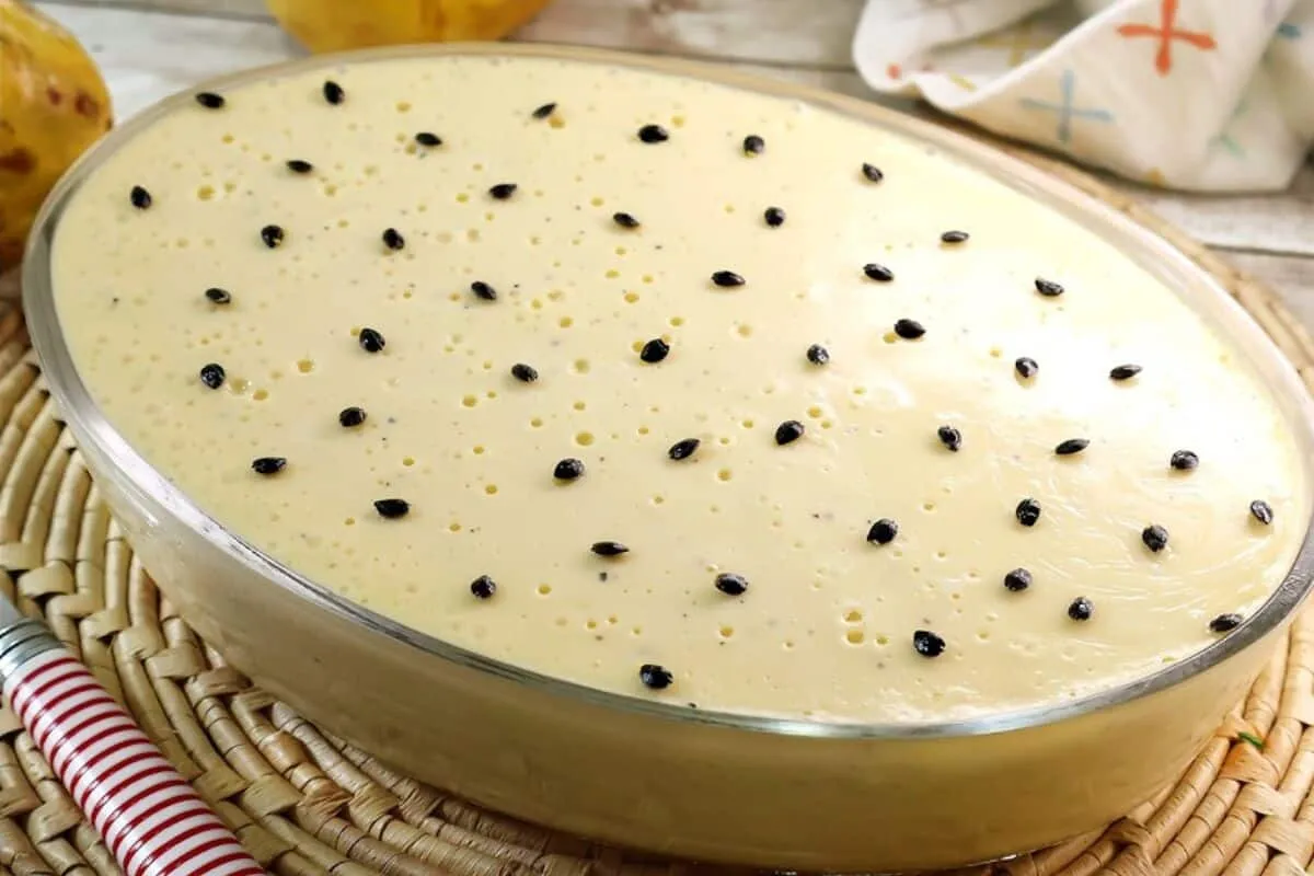 Como fazer mousse de maracujá sem leite condensado, sem gelatina e sem creme de leite