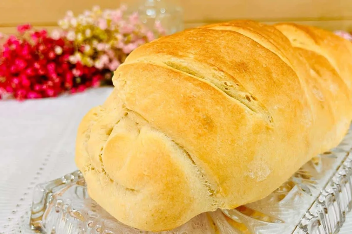 Como fazer pão caseiro sem sovar para o café da manhã e da tarde
