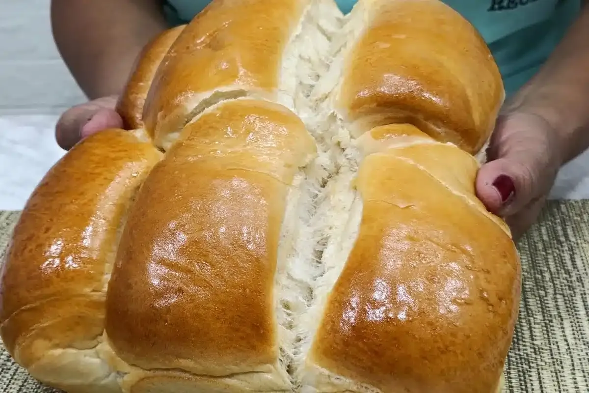 Como fazer pão simples e rápido que fica super fofinho para a hora do café