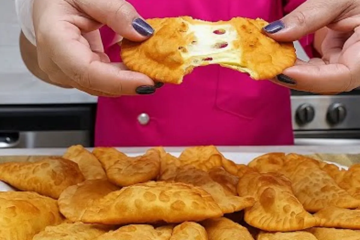 Como fazer pastel com 3 ingredientes que fica muito gostoso com a massa bem sequinha