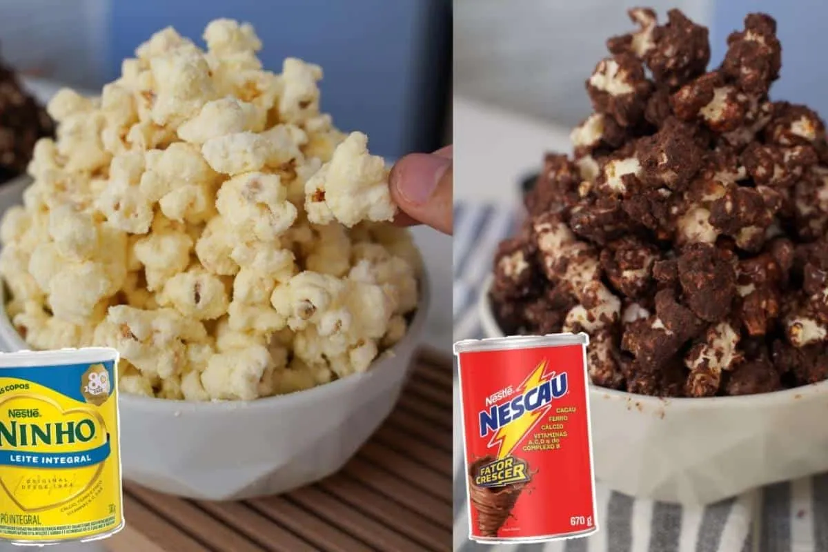 Como fazer pipoca gourmet: de ninho ou chocolate para você escolher seu sabor preferido