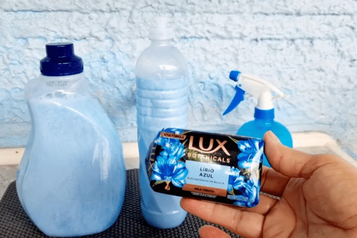 Como fazer sabão líquido caseiro fácil super concentrado e perfumado