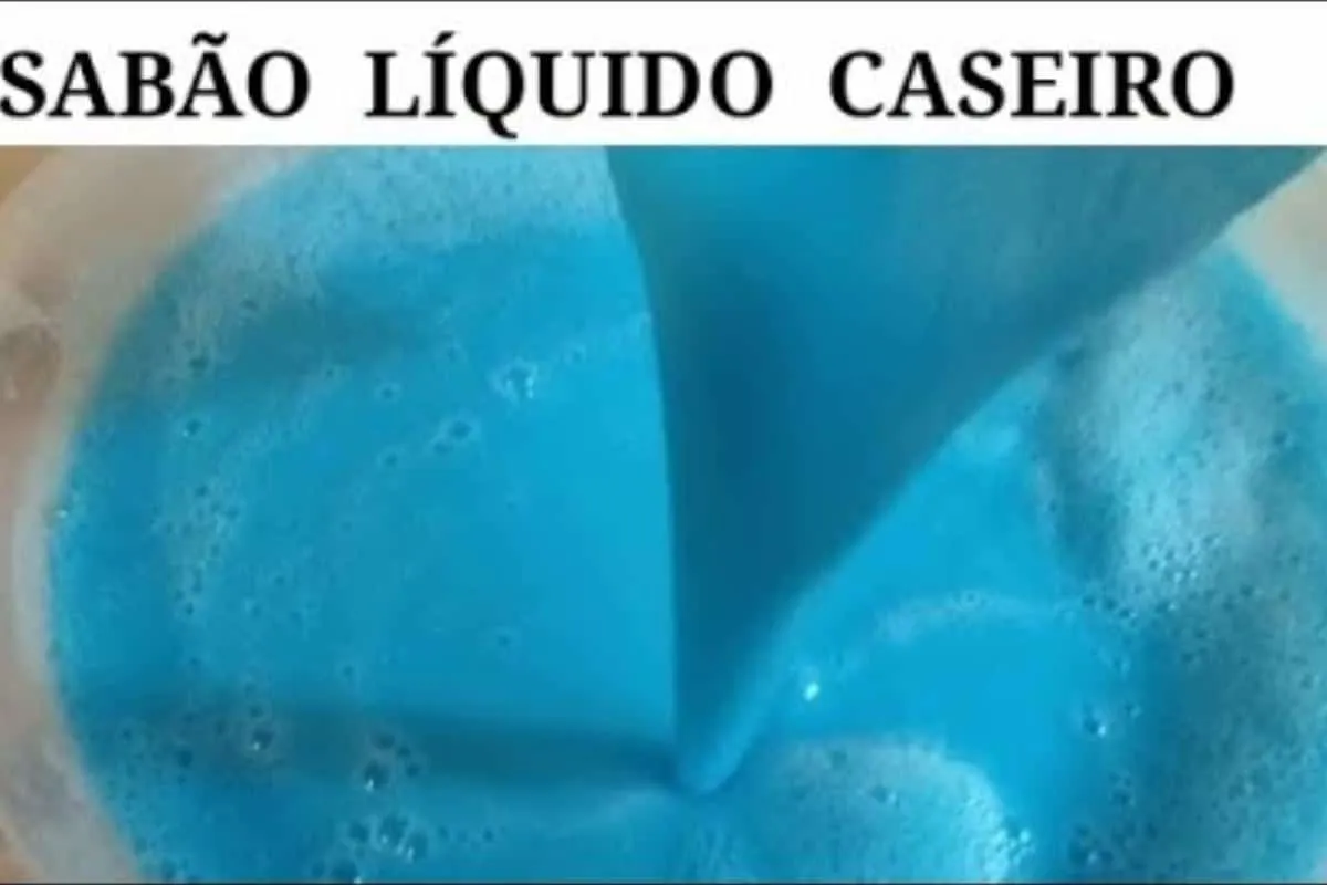 Como fazer sabão líquido caseiro sem usar soda que fica pronto em poucos minutos