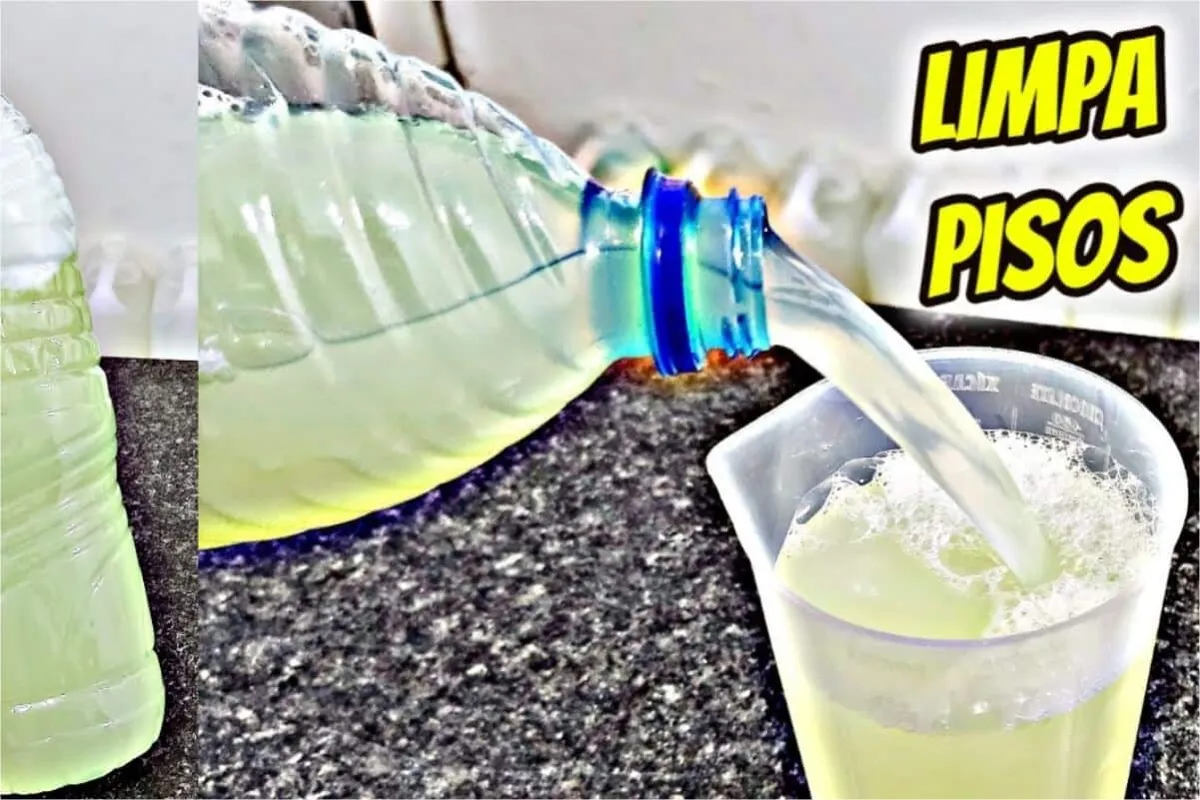 Como fazer um limpa pisos caseiro muito fácil e econômico: potente e perfumado igual do mercado