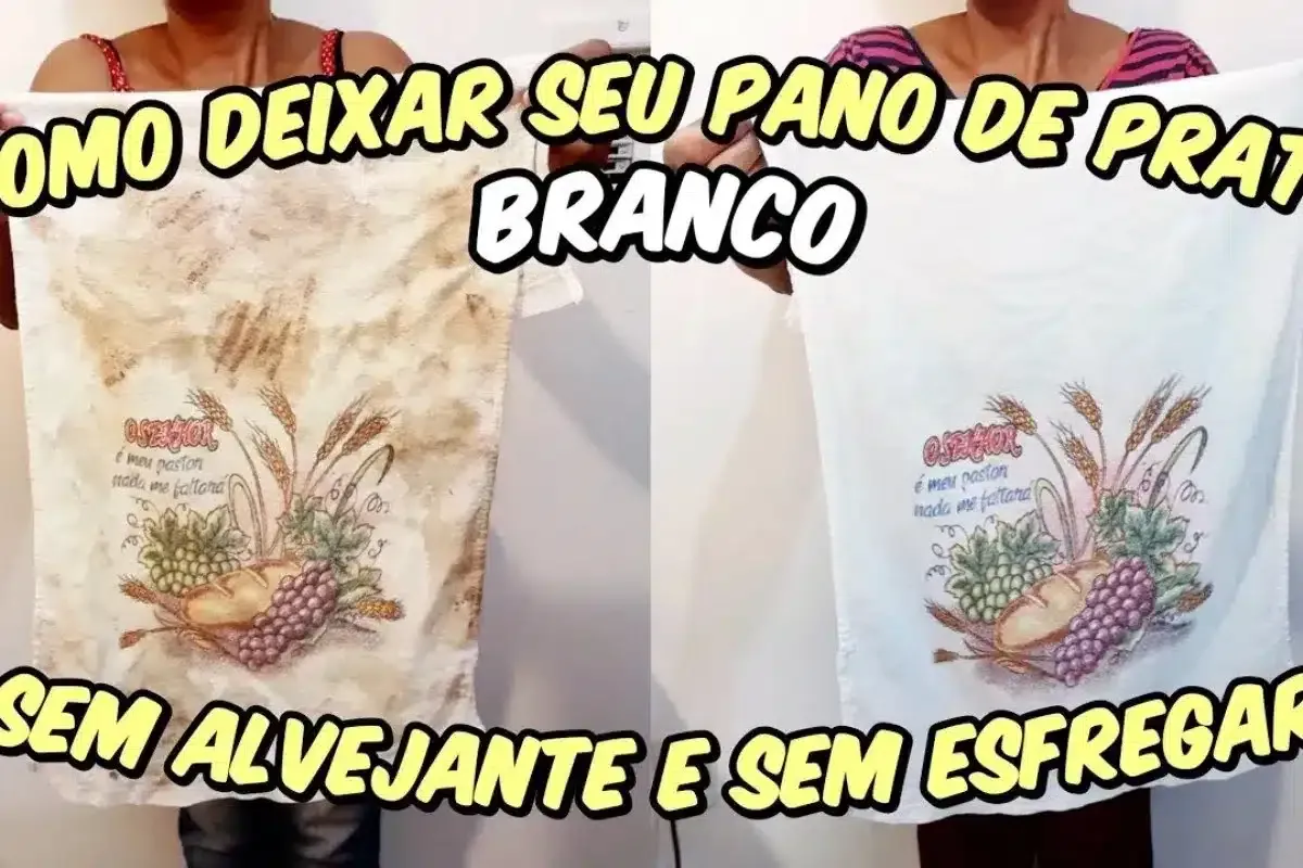 Como lavar pano de prato encardido: agora você só joga fora quando estiver rasgado