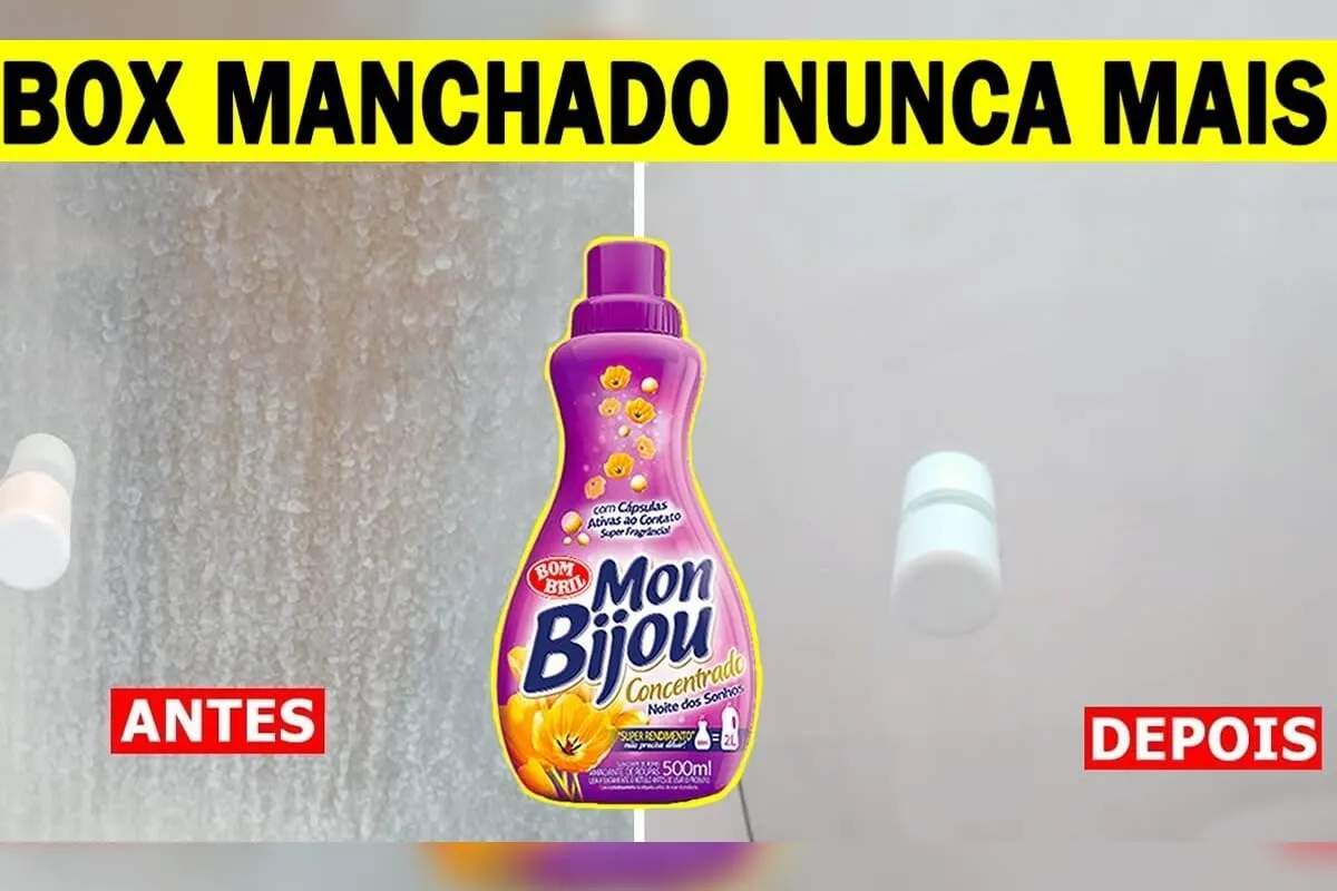 Como limpar box manchado e encardido: essa misturinha não deixa mancha para trás