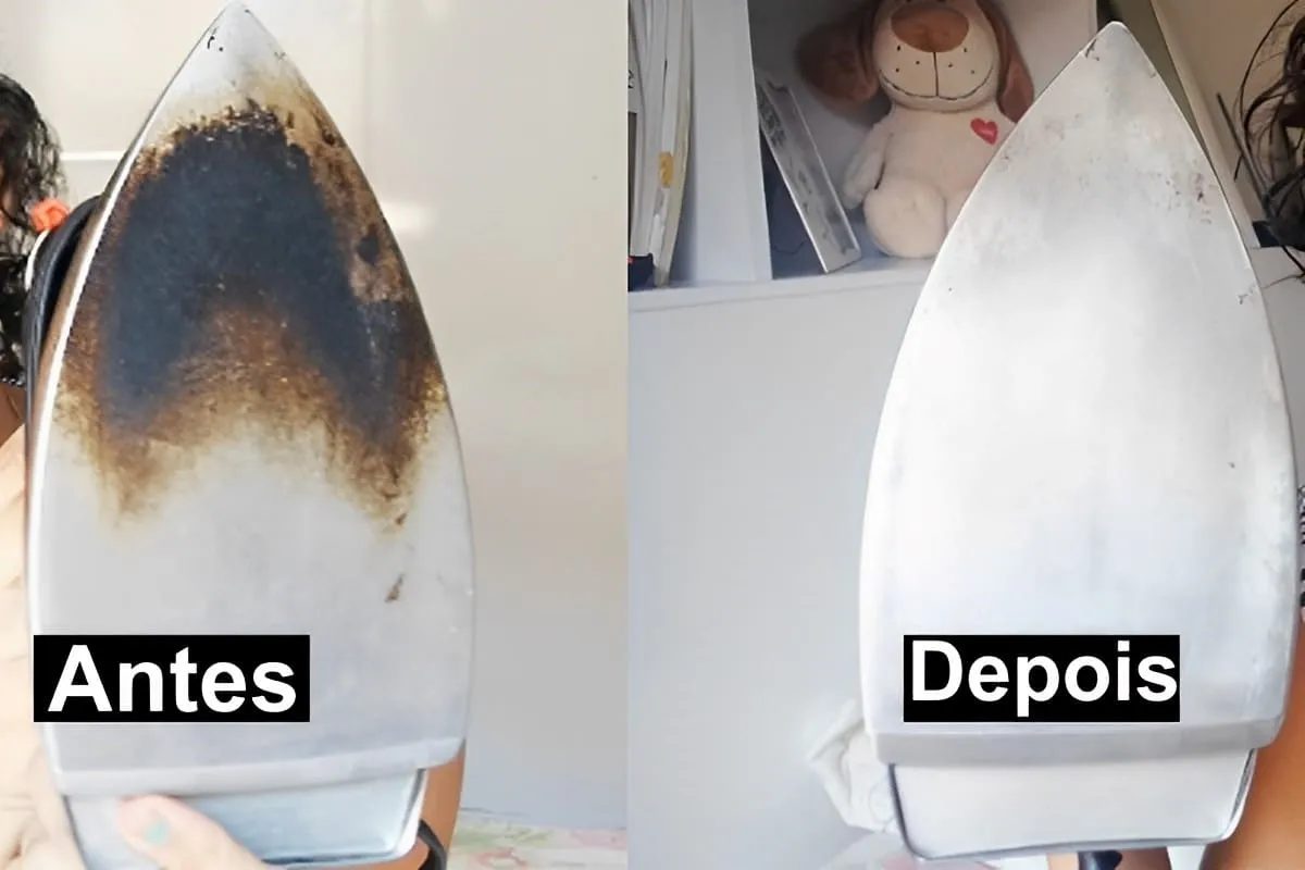 Como limpar ferro de passar roupas sujo ou manchado e deixá-lo como novo