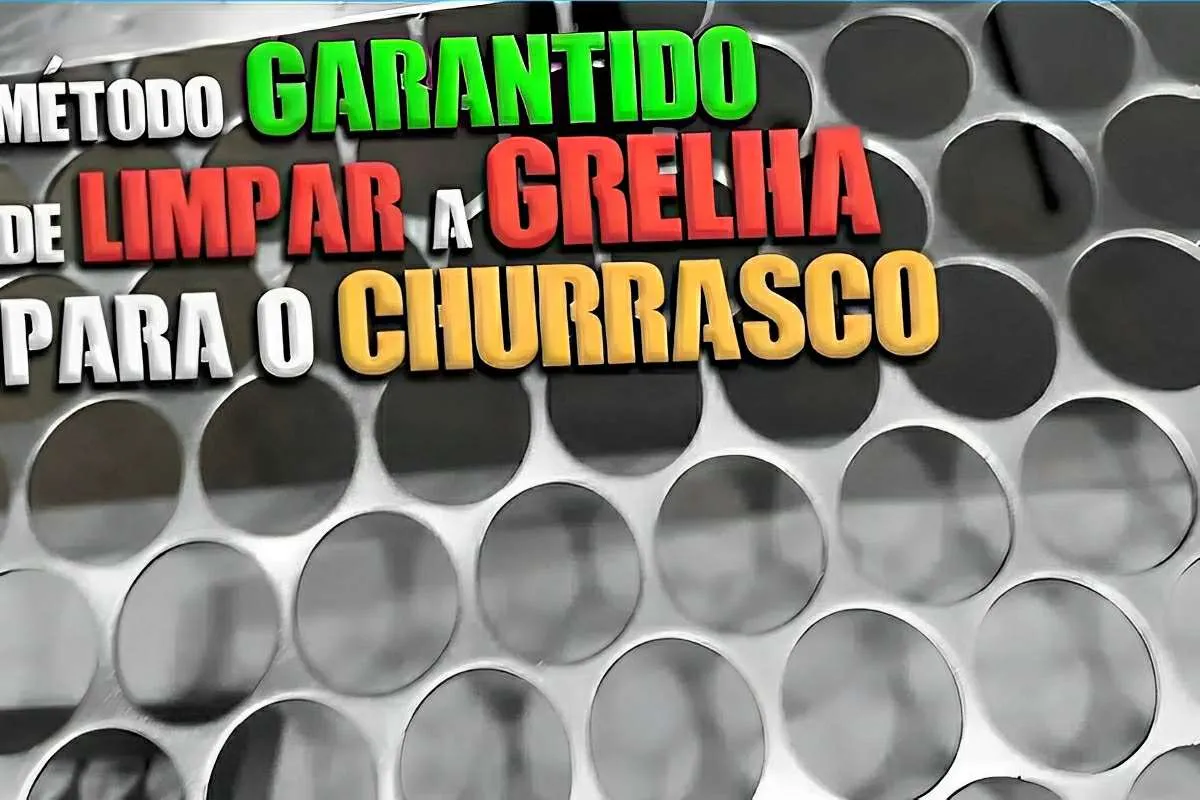Como limpar grelha da churrasqueira de forma fácil usando1 ingrediente que você tem em casa