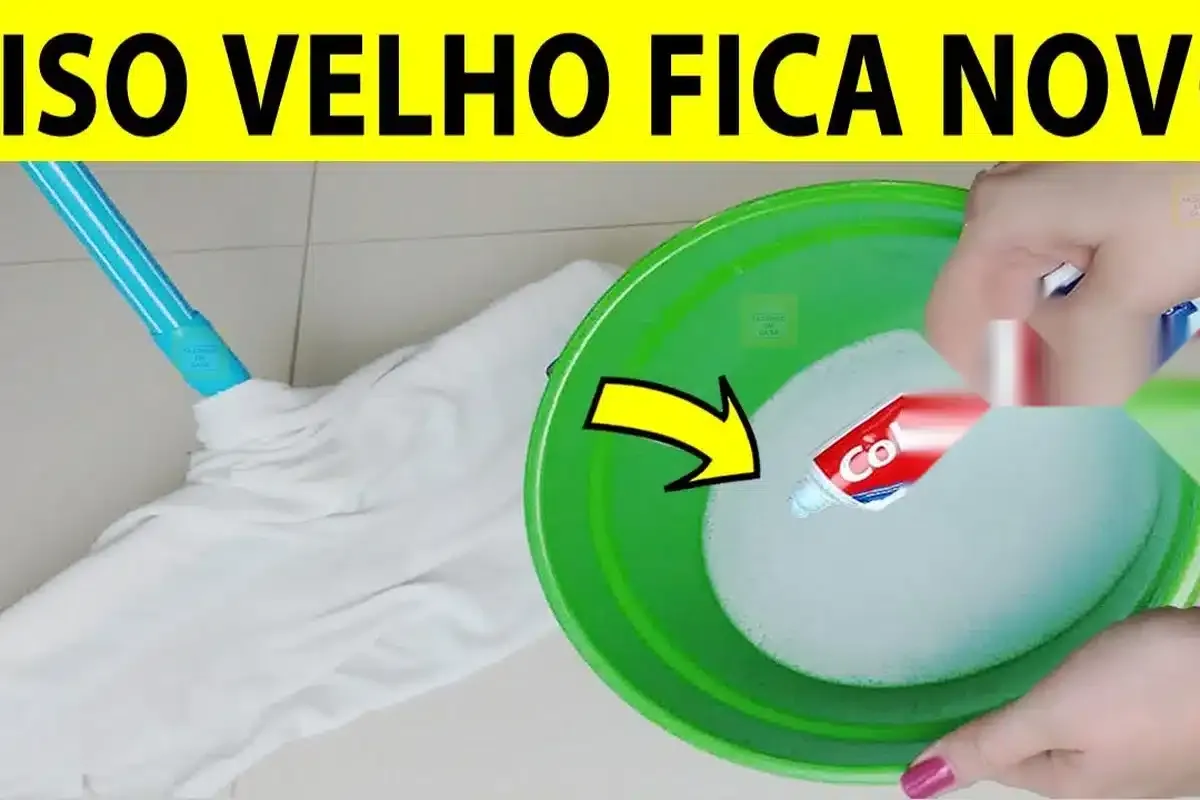 Como limpar piso velho e encardido: tira qualquer tipo de sujeira em poucos minutos