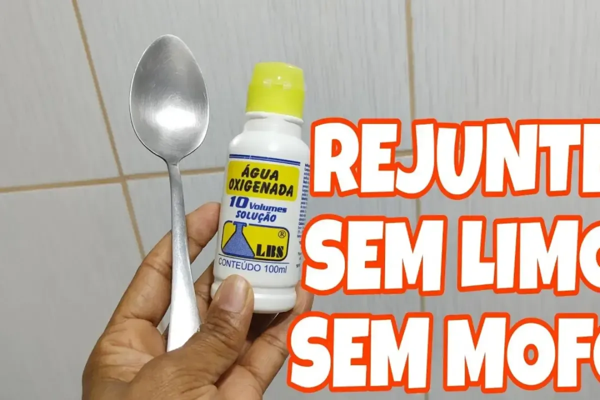 Como limpar rejunte encardido e mofado rapidinho sem esforço para esfregar