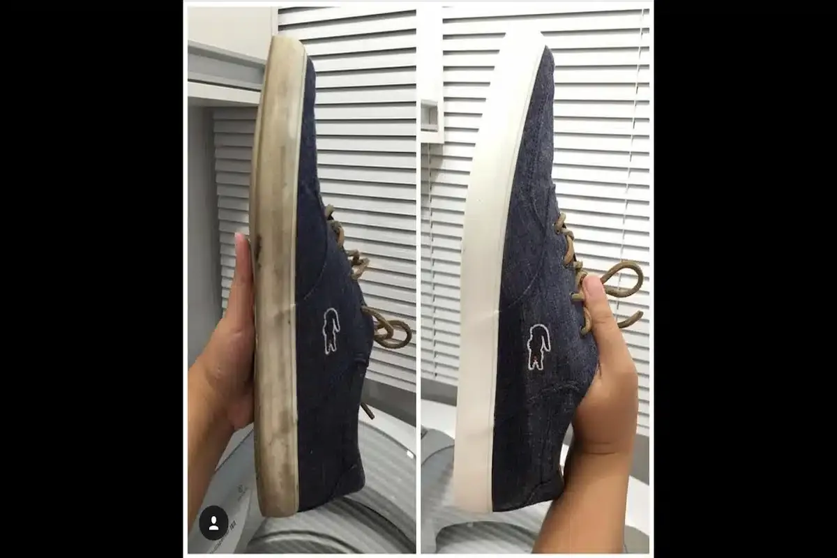 Como limpar tênis branco com uma misturinha caseira sensacional