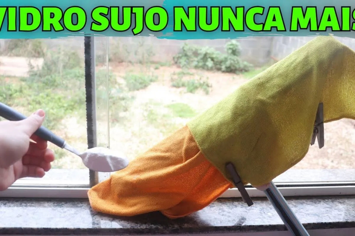 Como limpar vidro manchado de um jeito super fácil e econômico