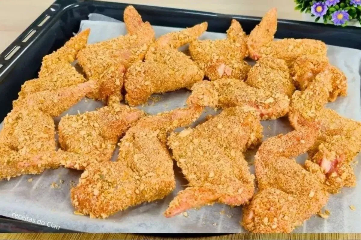 Como preparar asinha de frango crocante e sequinha que você vai adorar o resultado