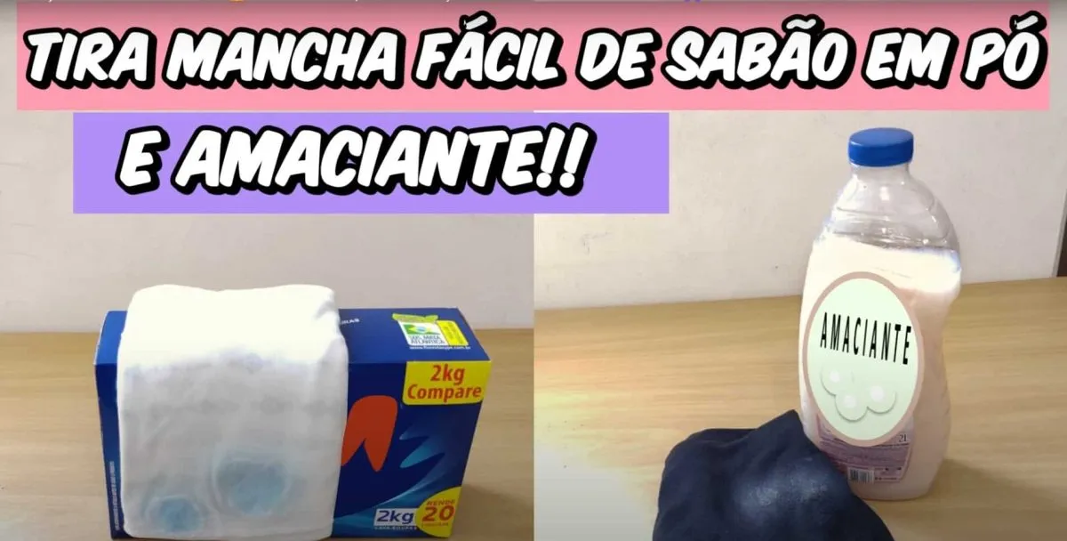 Como tirar mancha de roupa sem esfregar e sem deixar a roupa toda desbotada