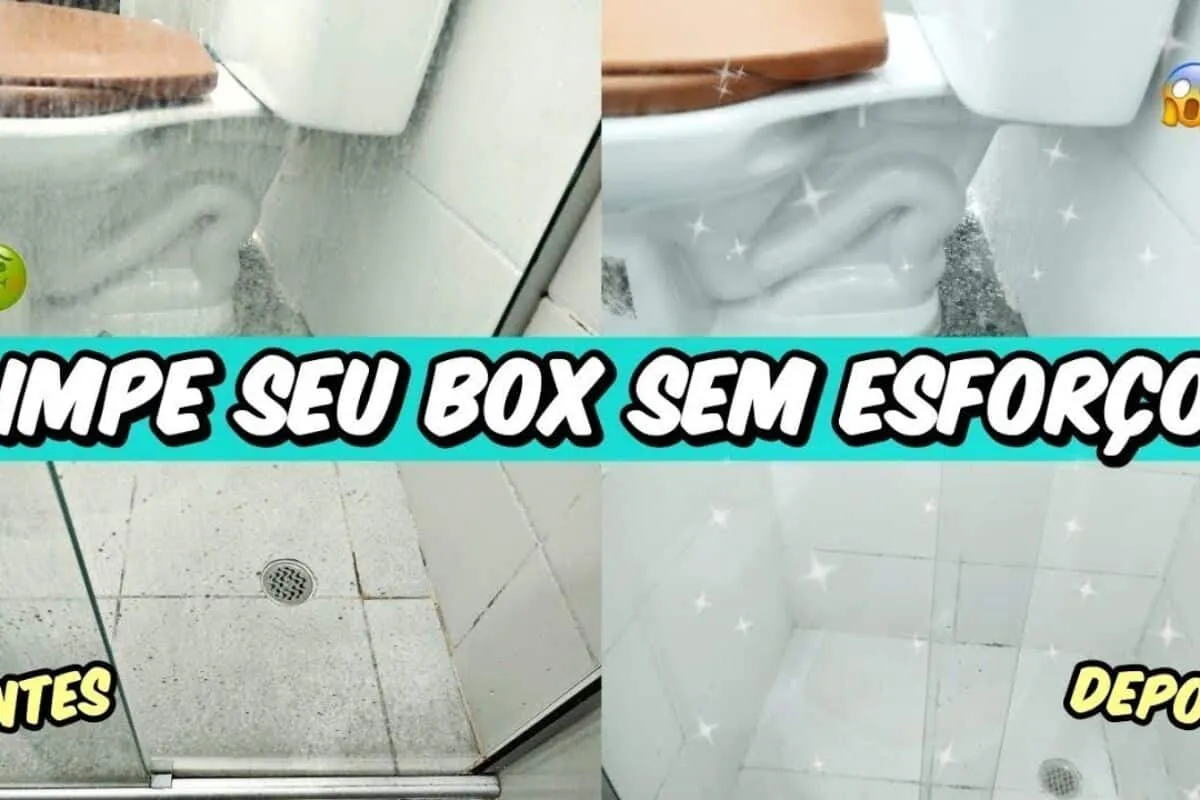 Como tirar mancha do box do banheiro com truque caseiro e fácil de aplicar