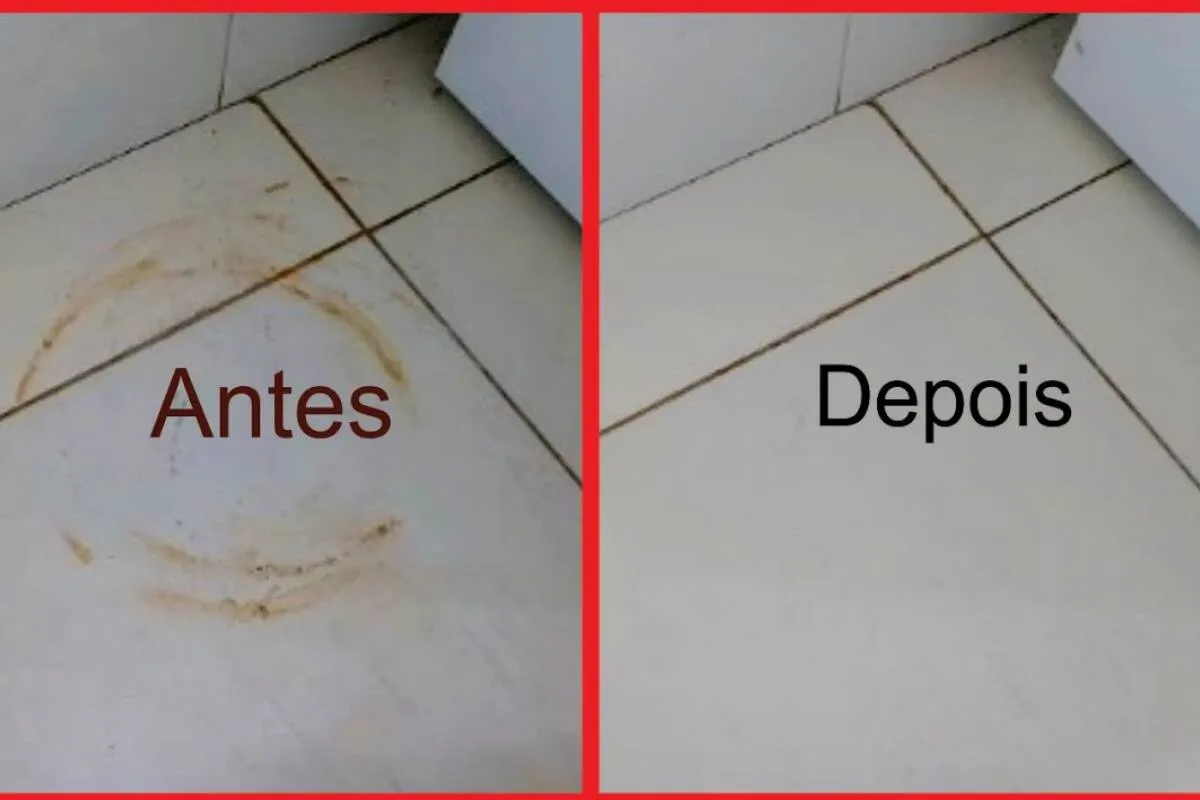 Como tirar manchas de ferrugem do piso de um jeito prático e rápido
