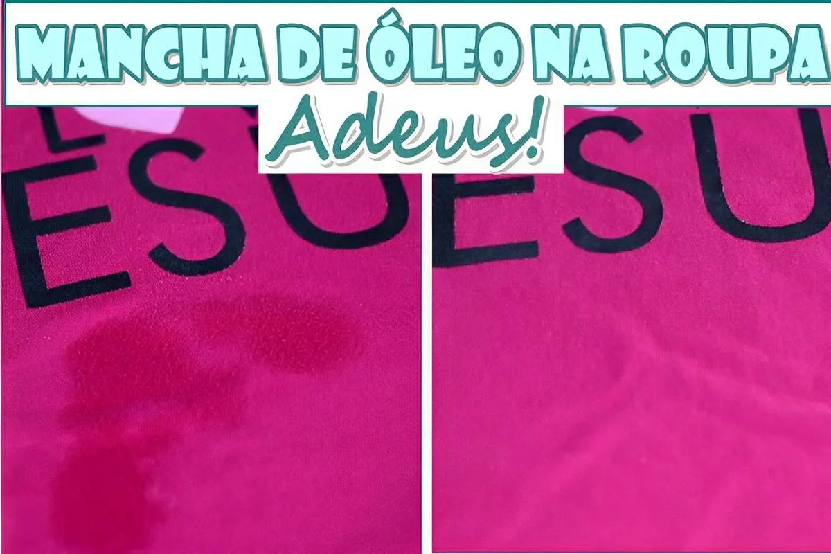 Como tirar manchas de óleo das roupas com essa misturinha caseira incrível de apenas 2 ingredientes