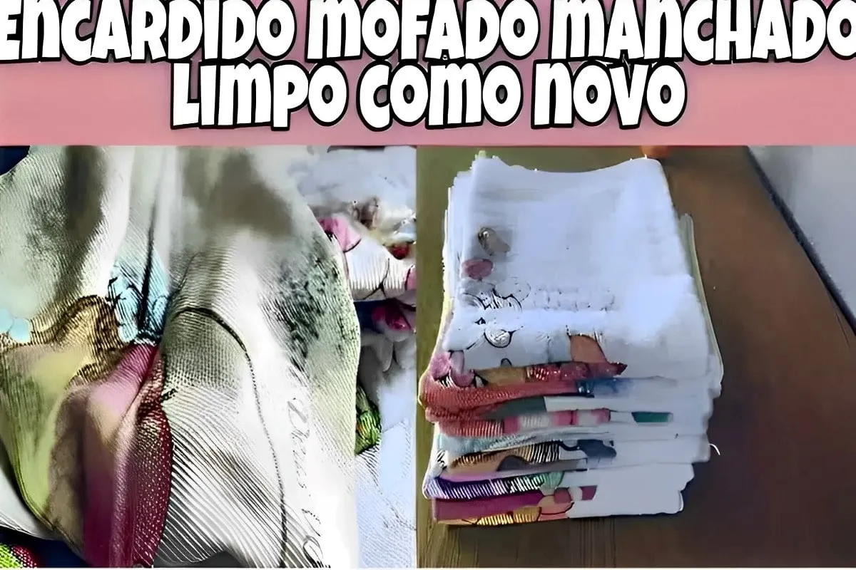 Como tirar manchas dos panos de prato com uma misturinha caseira de apenas 3 ingredientes