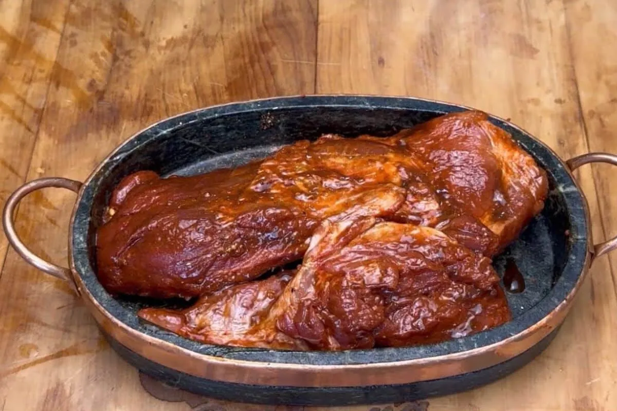 Costelinha com barbecue igual à do outback, macia e suculenta