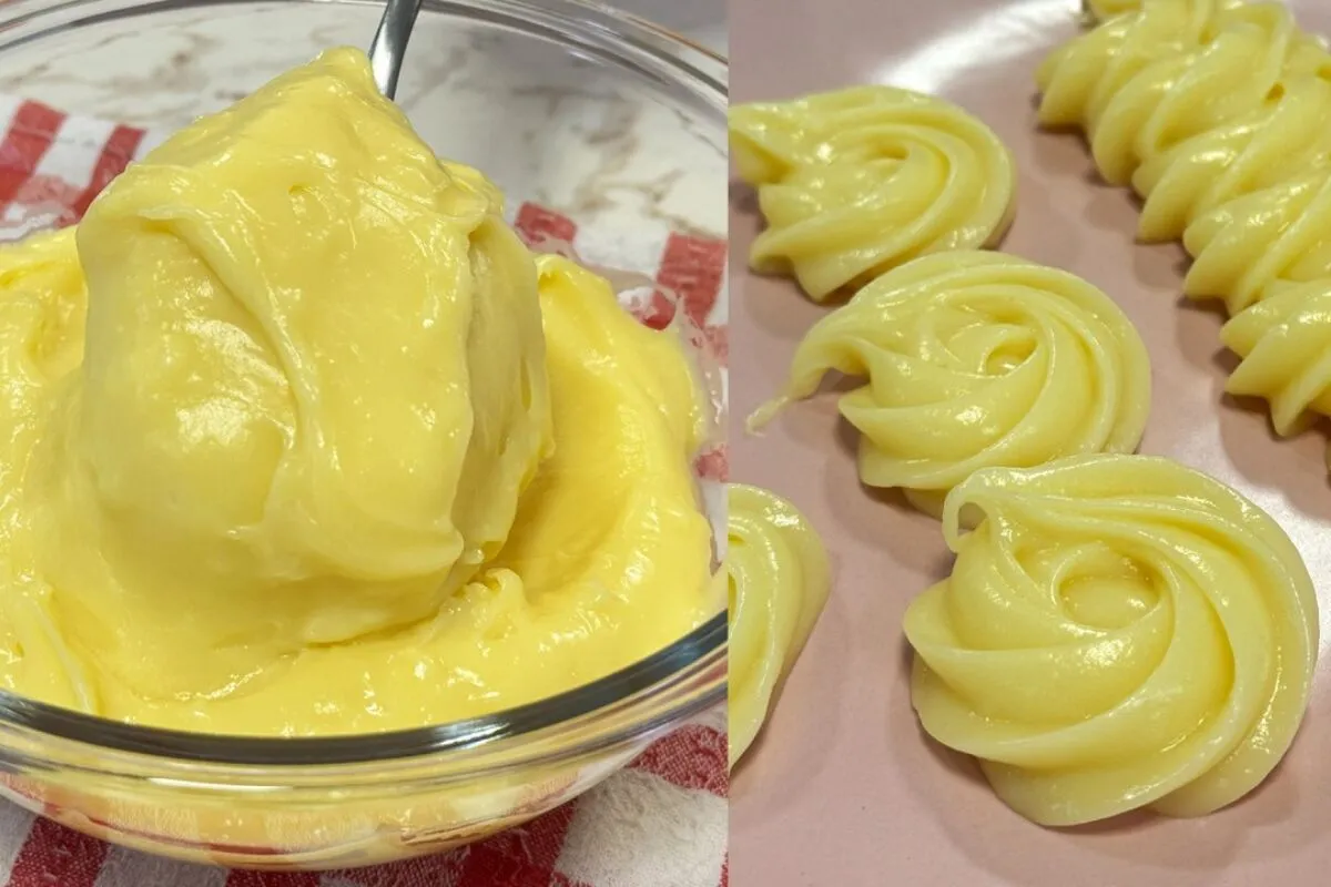Creme de confeiteiro sem leite condensado perfeito para rechear bolos e sonhos